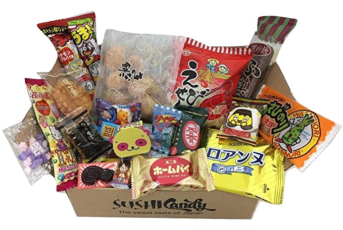 40 cajas japonesas de dulces y aperitivos y otros dulces populares (caja)