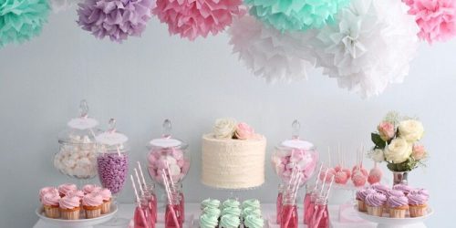 adornos para mesas dulces