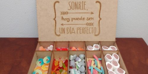 caja con dulces