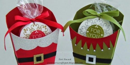 cajitas para dulces de navidad