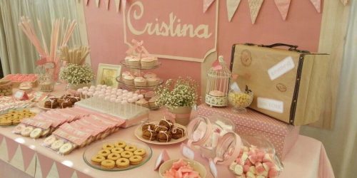 decoracion mesas dulces comunion