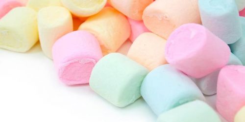 nubes dulces de colores